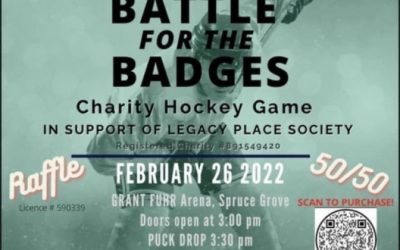Legacy Place Society 50/50 fundraiser!