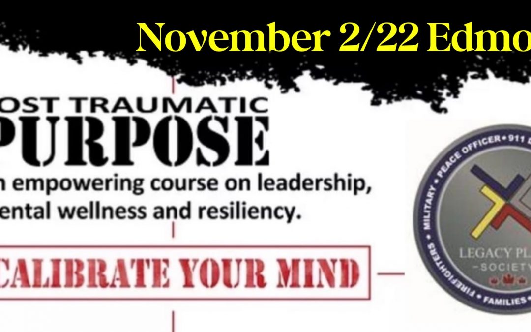 2022 Edmonton First Responder Suicide Awareness Conference