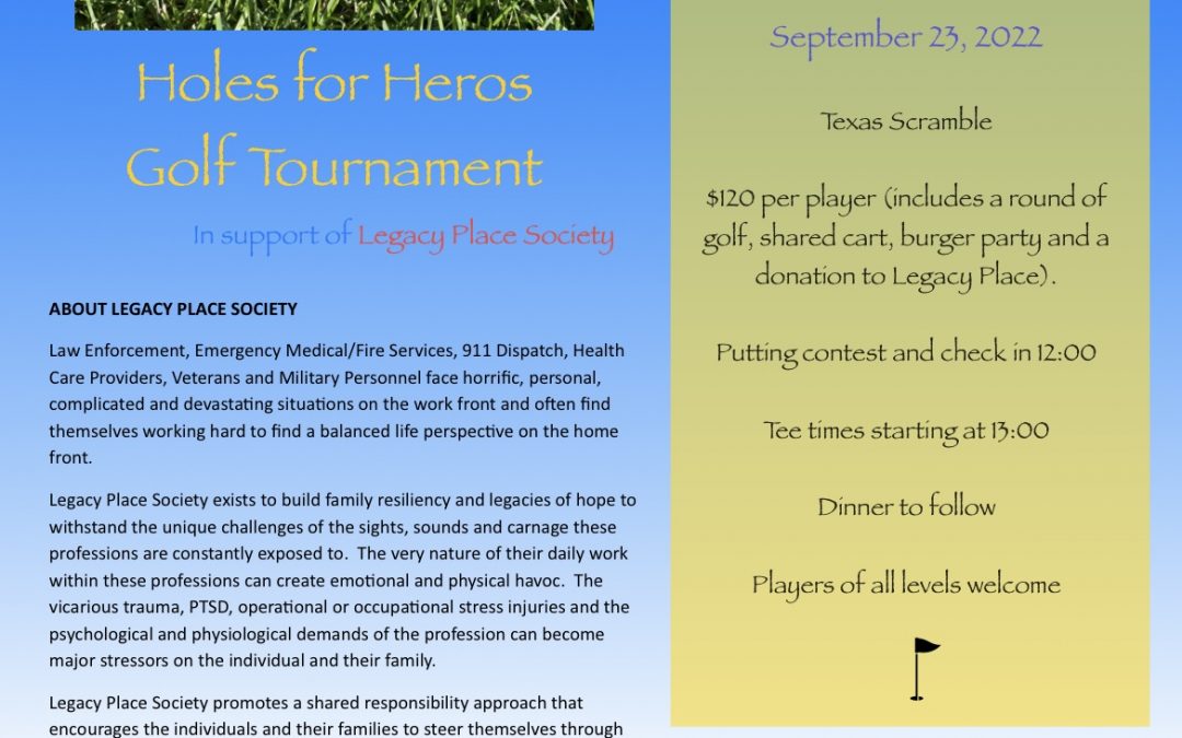 Holes for Heroes Golf Tournament